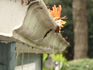 New York clogged gutters