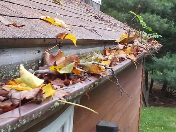 Hudson Valley clogged gutters